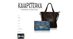 Desktop Screenshot of kaiapeterka.com